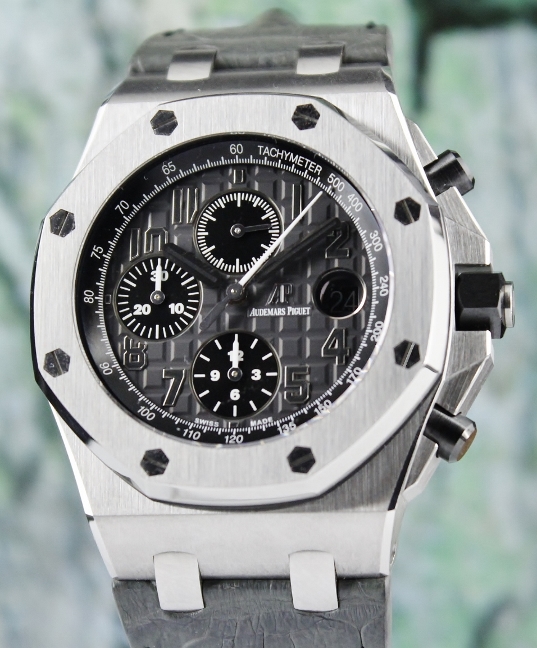 (image for) Like New Audemars Piguet Royal Oak Offshore Grey Theme Chronograph Watch / 26470ST.OO.A104CR.01